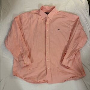 Vineyard Vines Whale Shirt Men’s XXL Red Gingham Whale Button Up